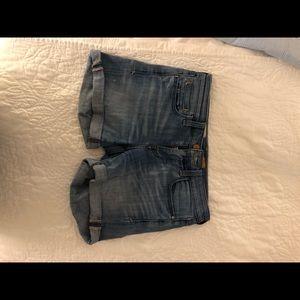 Denim Anthropologie shorts!